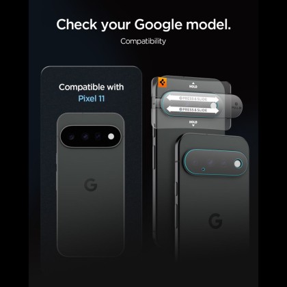 OSŁONA APARATU SPIGEN OPTIK PRO GLAS.TR EZ FIT CAMERA PROTECTOR 2-PACK GOOGLE PIXEL 11 CLEAR