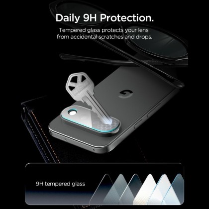 OSŁONA APARATU SPIGEN OPTIK PRO GLAS.TR EZ FIT CAMERA PROTECTOR 2-PACK GOOGLE PIXEL 11 PRO XL CLEAR