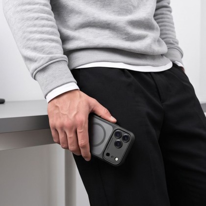 TECH-PROTECT MAGPEAK MAGSAFE CC IPHONE 17 PRO MAX / 18 PRO MAX MATTE BLACK
