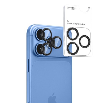 OSŁONA APARATU TECH-PROTECT CAMRING FIT+ IPHONE 18 PRO / MAX BLACK