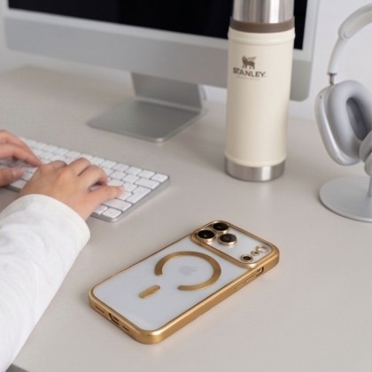 TECH-PROTECT MAGFLEX MAGSAFE IPHONE 17 PRO / 18 PRO SHINY GOLD