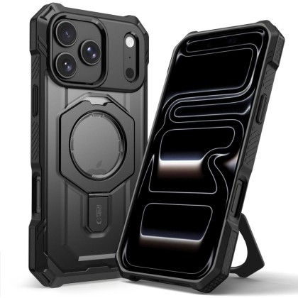 TECH-PROTECT MAGFORCE MAGSAFE IPHONE 17 PRO / 18 PRO MATTE BLACK