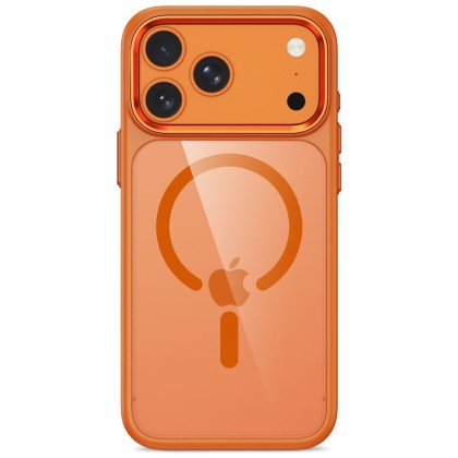 TECH-PROTECT MAGMAT MAGSAFE CC IPHONE 17 PRO MAX / 18 PRO MAX COSMIC ORANGE/CLEAR