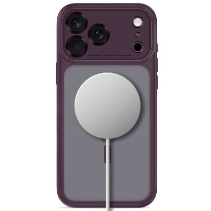 TECH-PROTECT MAGPEAK MAGSAFE CC IPHONE 17 PRO / 18 PRO MATTE DARK CHERRY