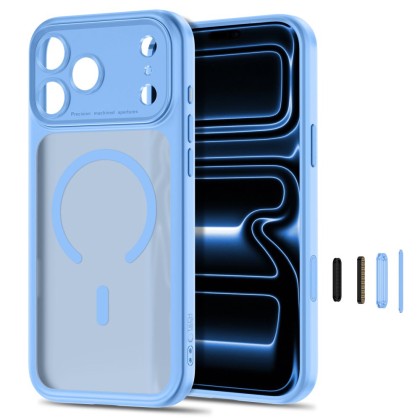 TECH-PROTECT MAGPEAK MAGSAFE CC IPHONE 17 PRO MAX / 18 PRO MAX MATTE LIGHT BLUE