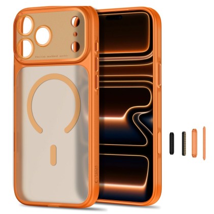 TECH-PROTECT MAGPRIME MAGSAFE CC IPHONE 17 PRO / 18 PRO MATTE COSMIC ORANGE