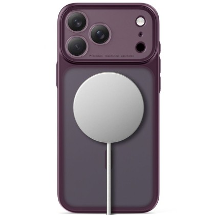 TECH-PROTECT MAGPRIME MAGSAFE CC IPHONE 17 PRO / 18 PRO MATTE DARK CHERRY