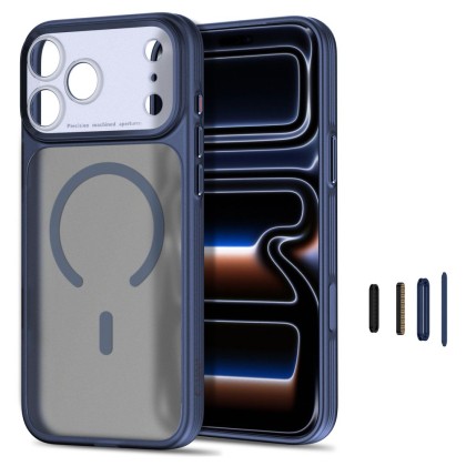 TECH-PROTECT MAGPRIME MAGSAFE CC IPHONE 17 PRO / 18 PRO MATTE DEEP BLUE