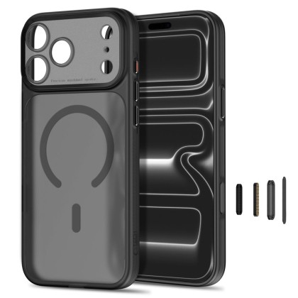 TECH-PROTECT MAGPRIME MAGSAFE CC IPHONE 17 PRO MAX / 18 PRO MAX MATTE BLACK
