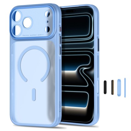 TECH-PROTECT MAGPRIME MAGSAFE CC IPHONE 17 PRO MAX / 18 PRO MAX MATTE LIGHT BLUE