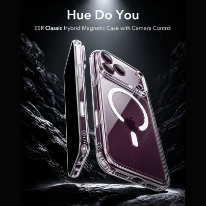 ESR CLASSIC HYBRID MAGSAFE & TEMPERED GLASS IPHONE 17 PRO / 18 PRO CLEAR