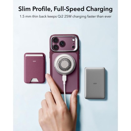 ESR CLASSIC HYBRID KICKSTAND MAGSAFE IPHONE 17 PRO / 18 PRO FROSTED DEEP BURGUNDY