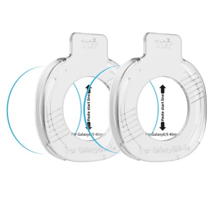 SZKŁO HARTOWANE TECH-PROTECT EASY SET+ 2-PACK SAMSUNG GALAXY WATCH 8 / 9 (40 MM) CLEAR