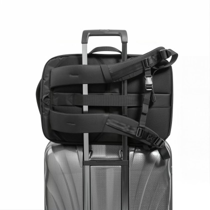 TECH-PROTECT DEFENDER S70 RYANAIR & WIZZAIR TRAVEL LAPTOP CABIN BACKPACK 24L 40x30x20 BLACK