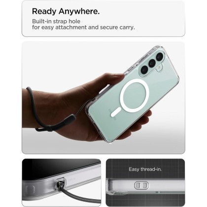 SPIGEN ULTRA HYBRID MAG MAGSAFE GALAXY S26 FE CLEAR/WHITE