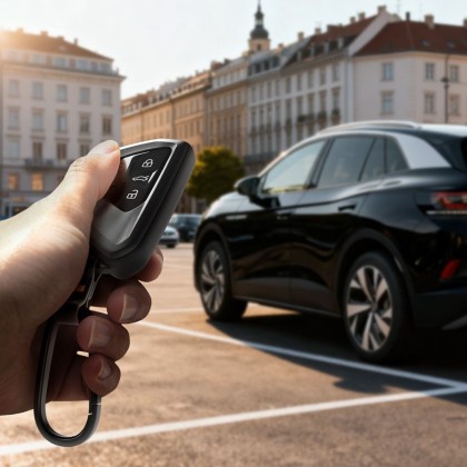 SPIGEN VK100 VOLKSWAGEN / SKODA / SEAT KEY FOB CASE BLACK