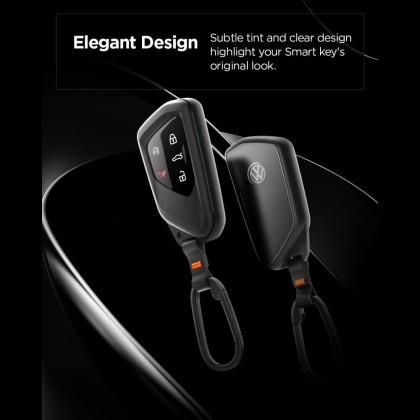 SPIGEN VK100 VOLKSWAGEN / SKODA / SEAT KEY FOB CASE BLACK