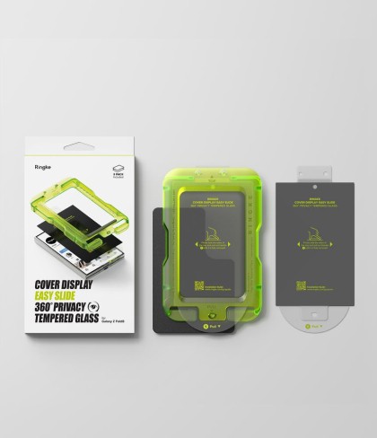 SZKŁO PRYWATYZUJĄCE RINGKE COVER DISPLAY EASY SLIDE 360 2-PACK GALAXY Z FOLD 8 PRIVACY