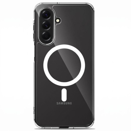 Хибриден кейс с MagSafe за Samsung Galaxy A17 / A18 4G / 5G от Tech-Protect Flexair Hybrid - Clear