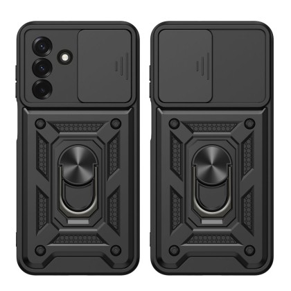 Удароустойчив калъф за Samsung Galaxy A17 / А18 / А26 4G / 5G от Tech-Protect CamShield Pro - Black