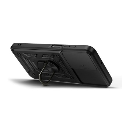 Удароустойчив калъф за Samsung Galaxy A17 / А18 / А26 4G / 5G от Tech-Protect CamShield Pro - Black