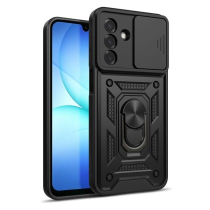 Удароустойчив калъф за Samsung Galaxy A17 / А18 / А26 4G / 5G от Tech-Protect CamShield Pro - Black