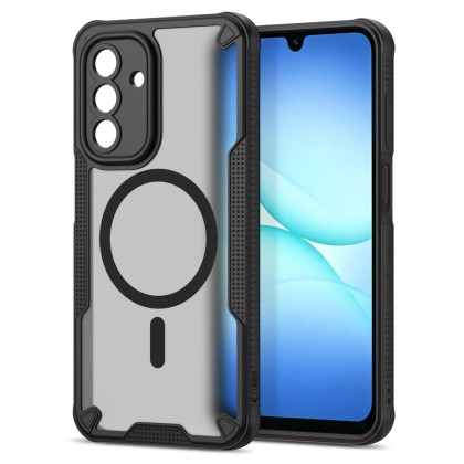 Удароустойчив кейс с MagSafe за Samsung Galaxy A17 / A18 / A26 4G / 5G от Tech-Protect Rugged Shield - Matte Black