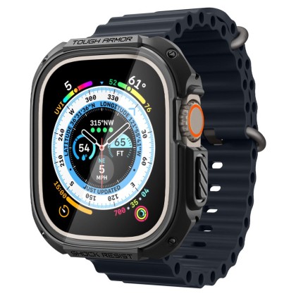 SPIGEN TOUGH ARMOR APPLE WATCH ULTRA 1 / 2 / 3 / 4 (49 MM) BLACK