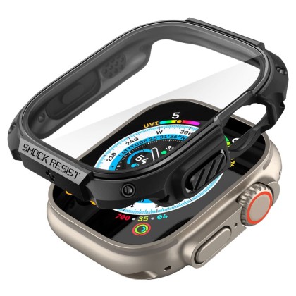 SPIGEN TOUGH ARMOR APPLE WATCH ULTRA 1 / 2 / 3 / 4 (49 MM) BLACK