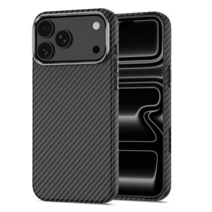 TECH-PROTECT ION CARBON MAGSAFE IPHONE 17 PRO / 18 PRO BLACK/SILVER