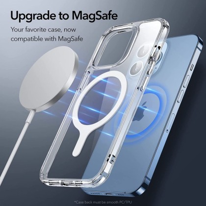 2 броя MagSafe пръстени от ESR Halolock Universal MagSafe Magnetic Ring 2-pack - Бели
