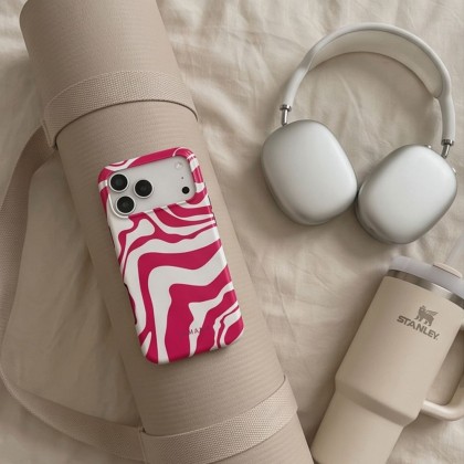 TECH-PROTECT LAMANO MAGSAFE IPHONE 17 PRO MAX / 18 PRO MAX FLAMINGO BLOOM