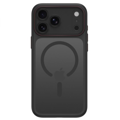 TECH-PROTECT MAGCAM MAGSAFE IPHONE 17 PRO / 18 PRO MATTE BLACK/RED