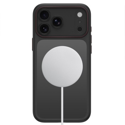 TECH-PROTECT MAGCAM MAGSAFE IPHONE 17 PRO / 18 PRO MATTE BLACK/RED