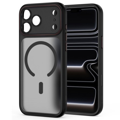 TECH-PROTECT MAGCAM MAGSAFE IPHONE 17 PRO MAX / 18 PRO MAX MATTE BLACK/RED