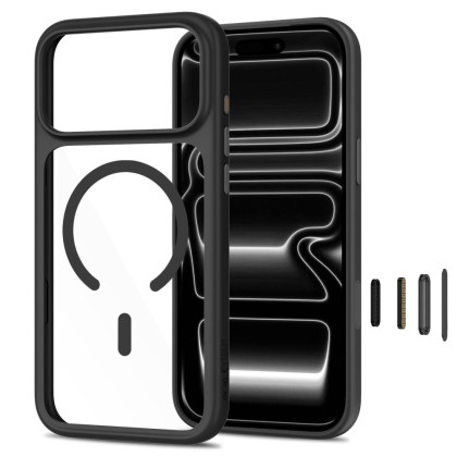 TECH-PROTECT MAGONE MAGSAFE CC + GLASS 2-PACK IPHONE 17 PRO / 18 PRO BLACK/CLEAR