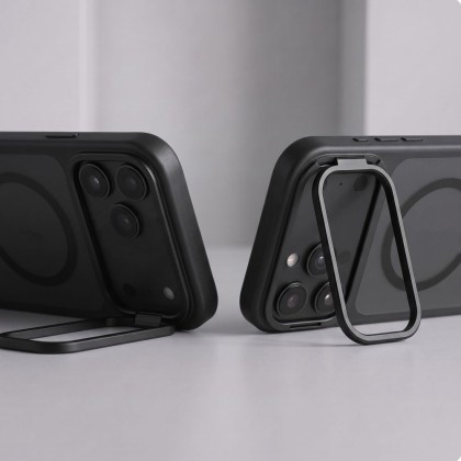 TECH-PROTECT MAGSTAND MAGSAFE CC IPHONE 17 PRO / 18 PRO MATTE BLACK
