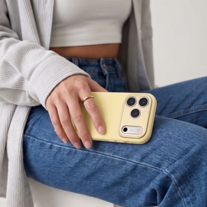 TECH-PROTECT UNIQ MAGSAFE CC IPHONE 17 PRO / 18 PRO MELLOW YELLOW