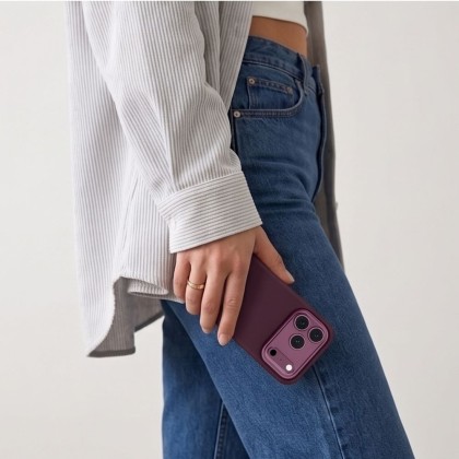 TECH-PROTECT UNIQ MAGSAFE CC IPHONE 17 PRO MAX / 18 PRO MAX BURGUNDY