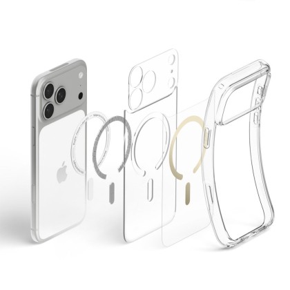 SPIGEN ULTRA HYBRID MAGSAFE IPHONE 17 PRO MAX / 18 PRO MAX CLEAR/GOLD