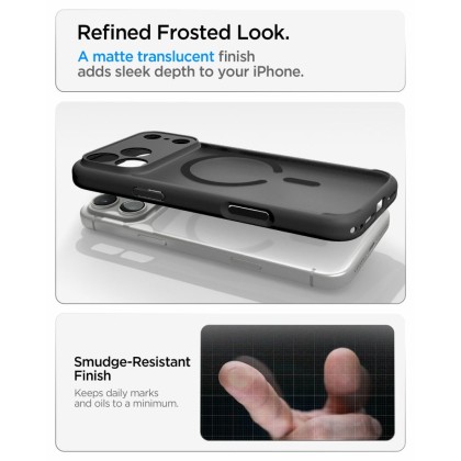 SPIGEN ULTRA HYBRID MAGSAFE IPHONE 17 PRO MAX / 18 PRO MAX FROST BLACK