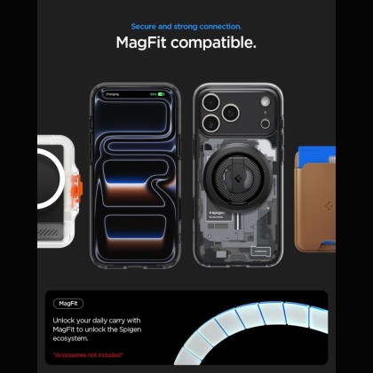 SPIGEN ULTRA HYBRID MAGSAFE IPHONE 17 PRO MAX / 18 PRO MAX ZERO ONE BLACK