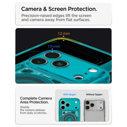 SPIGEN ULTRA HYBRID MAGSAFE IPHONE 17 PRO MAX / 18 PRO MAX C-ONE BONDI BLUE