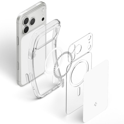 SPIGEN ULTRA HYBRID T MAGSAFE IPHONE 17 PRO MAX / 18 PRO MAX GLOSSY WHITE