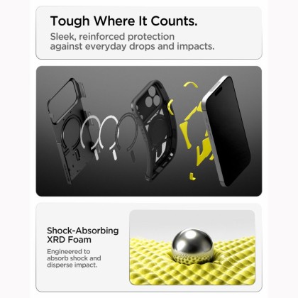 SPIGEN TOUGH ARMOR T MAGSAFE IPHONE 17 PRO MAX / 18 PRO MAX BLACK