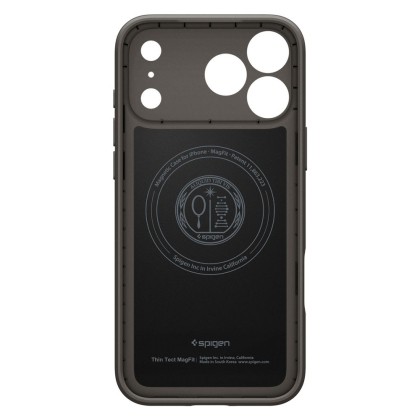 SPIGEN THIN FIT MAGSAFE IPHONE 17 PRO / 18 PRO GUNMETAL