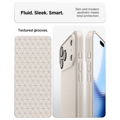 SPIGEN LIQUID AIR IPHONE 17 PRO / 18 PRO NATURAL TITANIUM