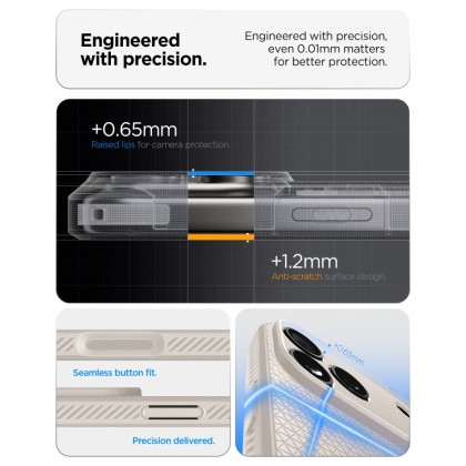 SPIGEN LIQUID AIR IPHONE 17 PRO / 18 PRO NATURAL TITANIUM