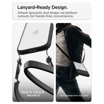 SPIGEN ULTRA HYBRID IPHONE 17 PRO / 18 PRO MATTE BLACK