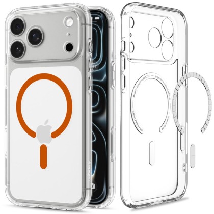 SPIGEN ULTRA HYBRID MAGSAFE IPHONE 17 PRO / 18 PRO CLEAR/ORANGE